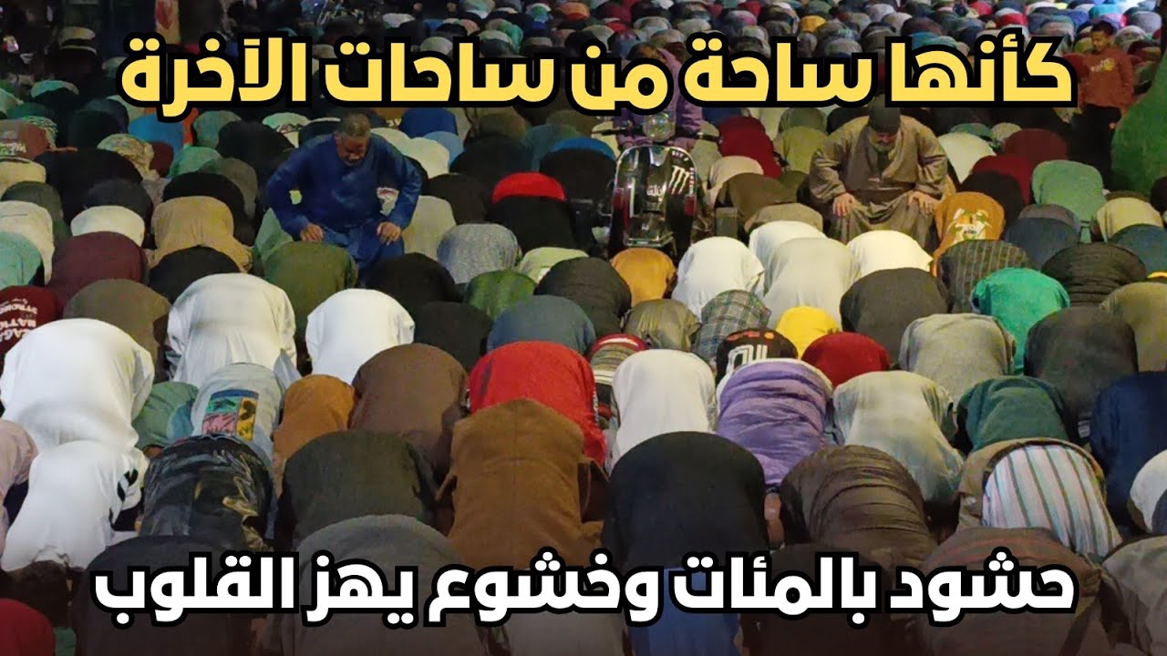كأنه يوم القيامة.. دعاء ليلة القدر يحوّل الشوارع إلى مشهد من الخشوع والبكاء بالمنيا