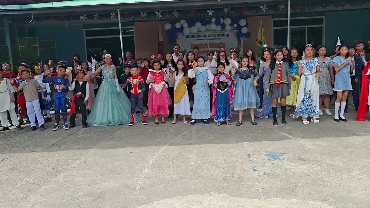 English Month Culmination Program - Book Character Parade (Elementary & Junior High)