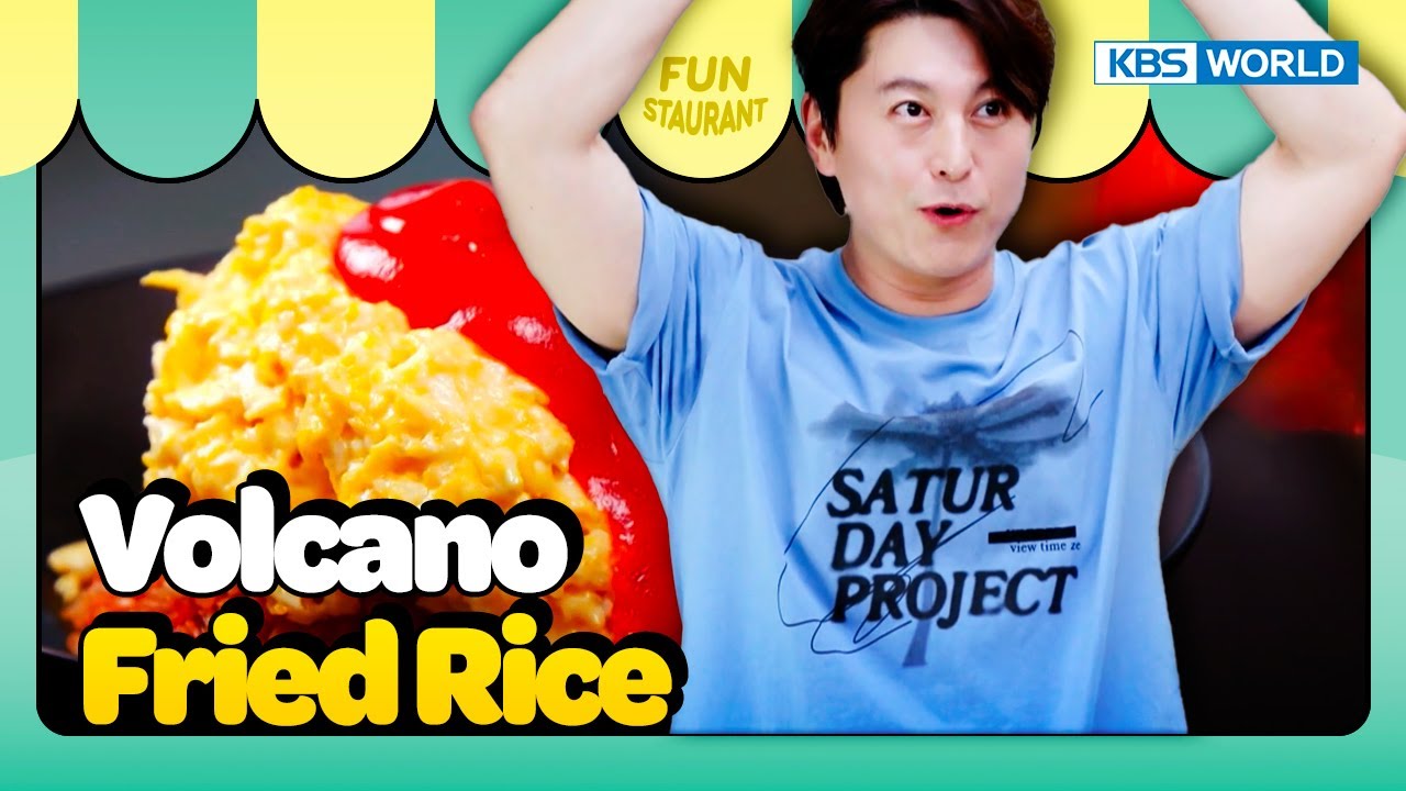 Ryu's Volcano Fried Rice🍚🤯 [Stars Top Recipe at Fun Staurant : EP188-2] | KBS WORLD TV 230911