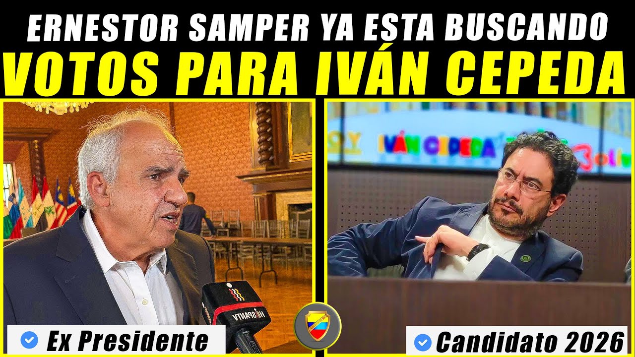 Tiembla la DERECHA! Ernesto Samper INVITA a dejar a C&Eacute;SAR GAVIRIA y unirsen a IV&Aacute;N CEPEDA