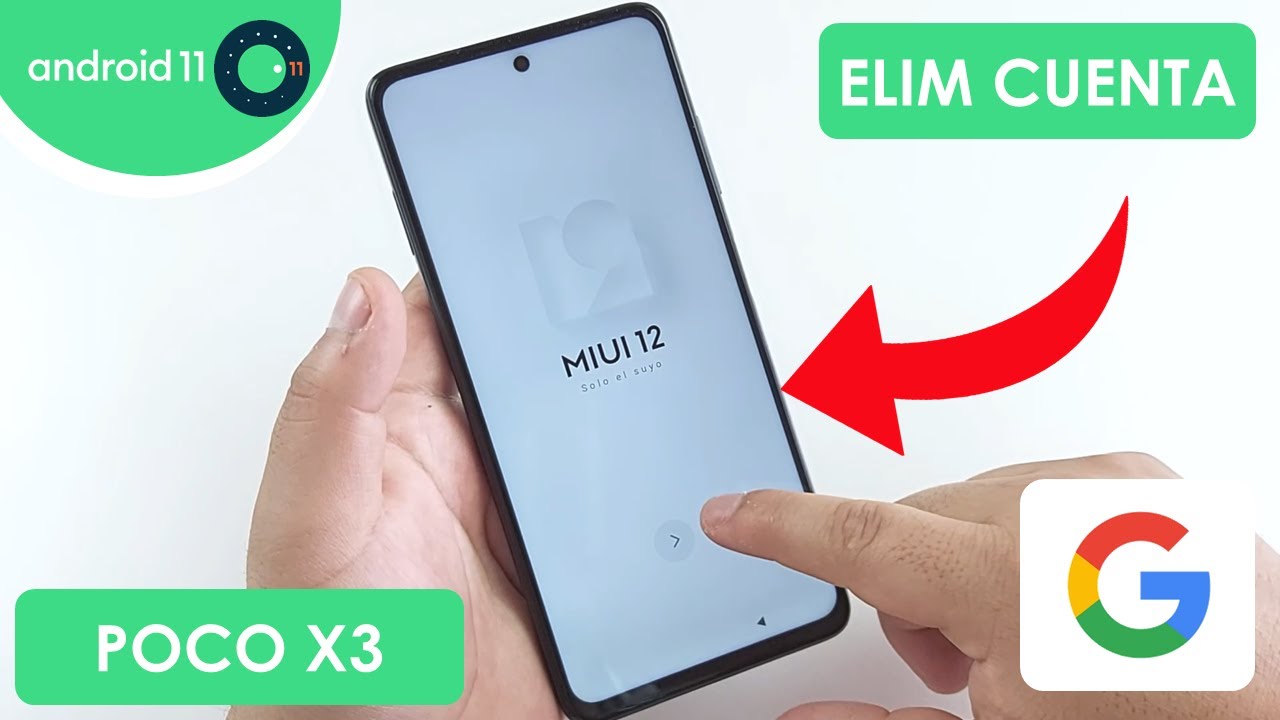 Eliminar Cuenta de Google Xiaomi Poco X3 | Android 11