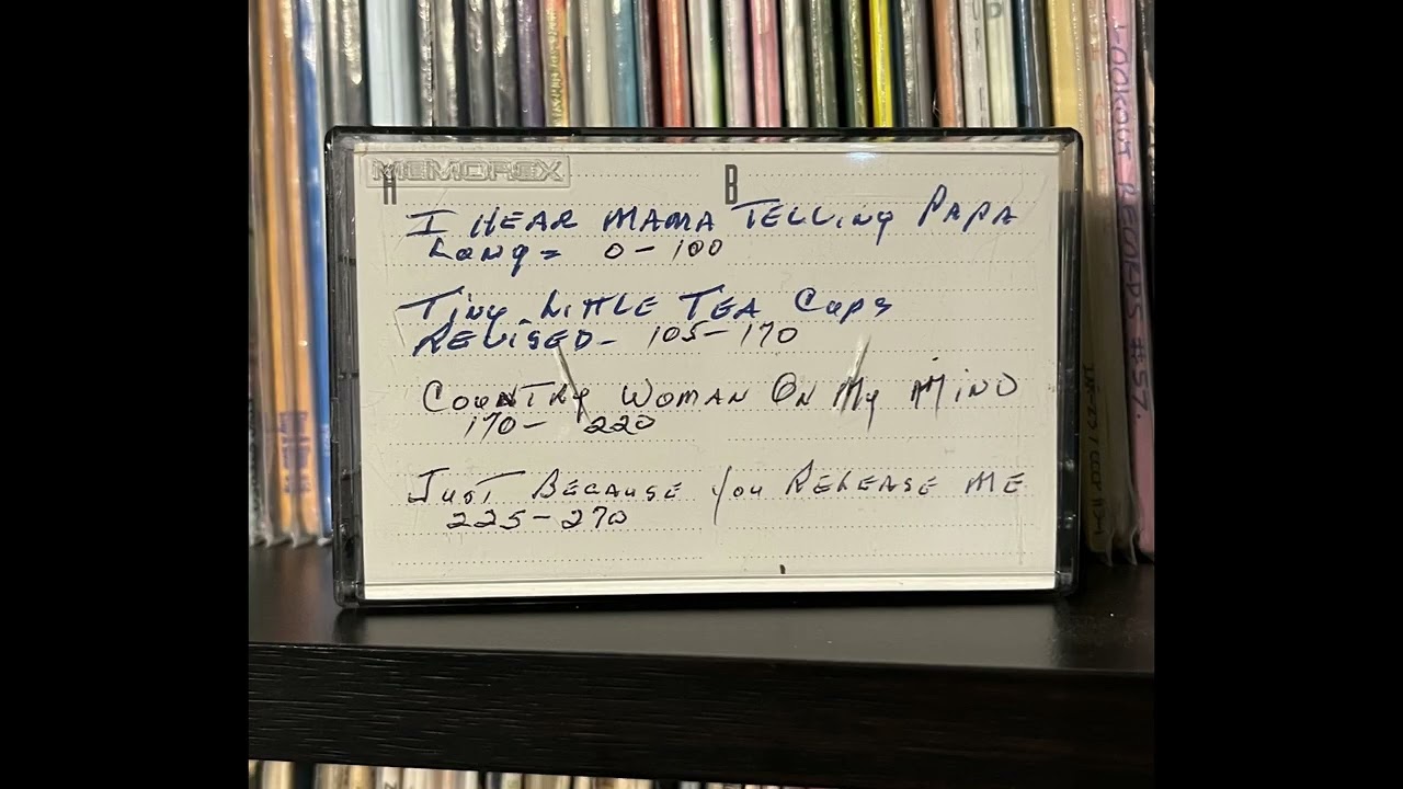 Mr. Clarence Snell - 4 Song Unreleased Cassette Tape (Country Music)