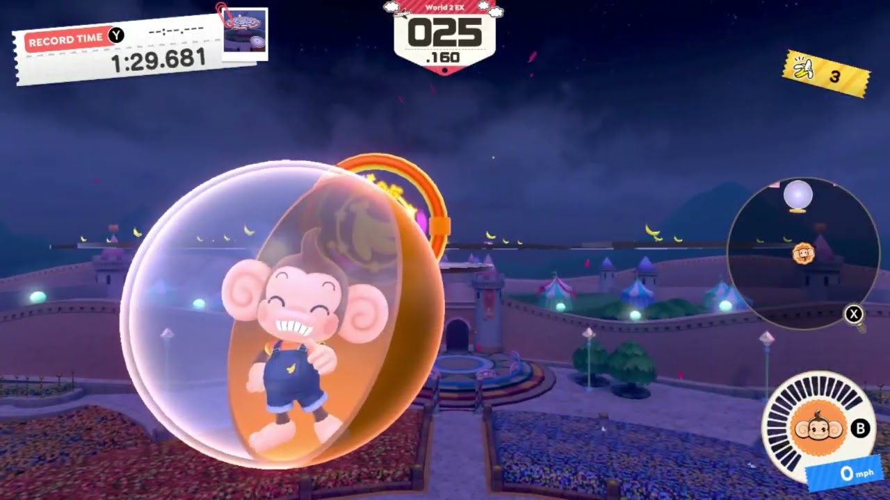 Super Monkey Ball: Banana Rumble Speedrun (Worlds EX1 - EX10 + EX World Tour)