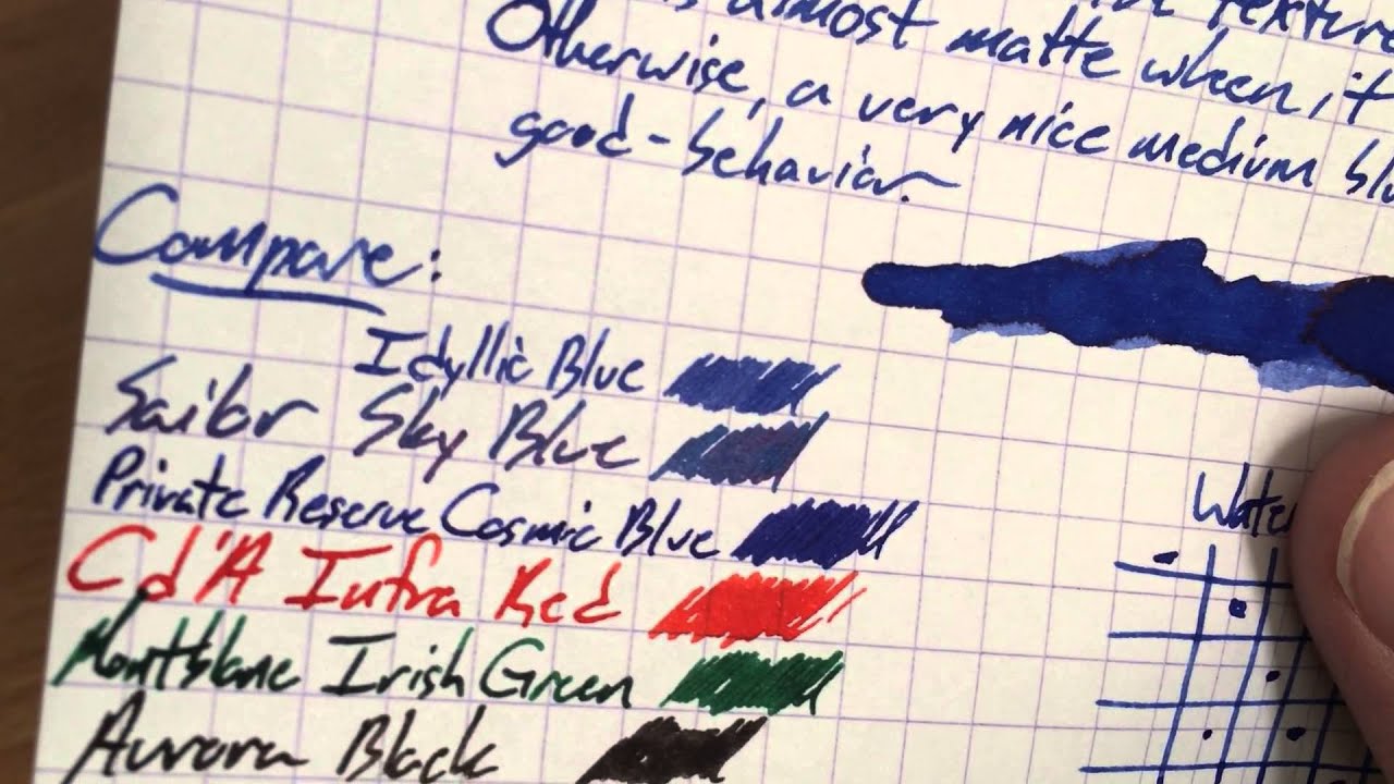 Caran d'Ache Idyllic Blue