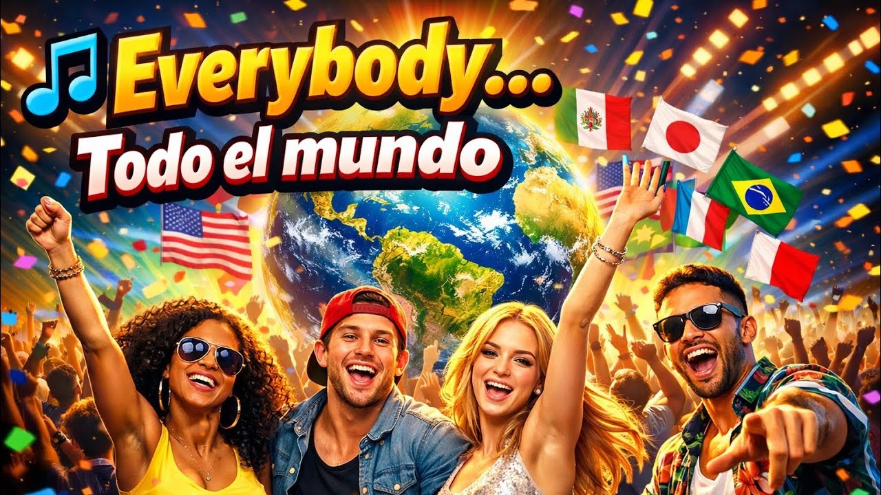 🎵 Everybody ... Todo el mundo