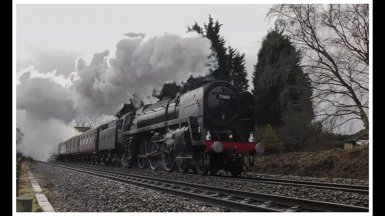 70013 'Oliver Cromwell' Takes Full Charge Of The Cotswold Venturer - 2018