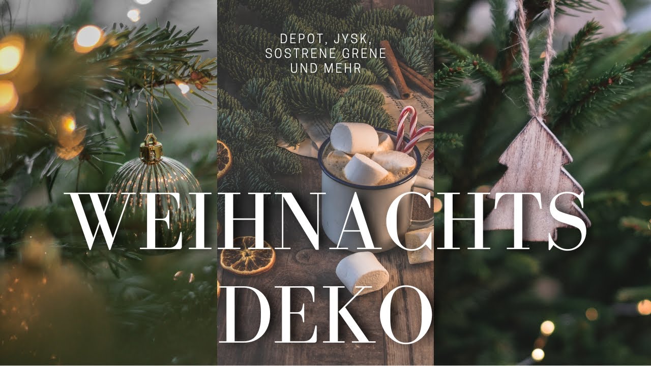 NEUTRALE WEIHNACHTSDEKO! ❄️ 2023 Trends! 🎁 Depot, H&M Home, Maison du Monde, JYSK und mehr! 🎄