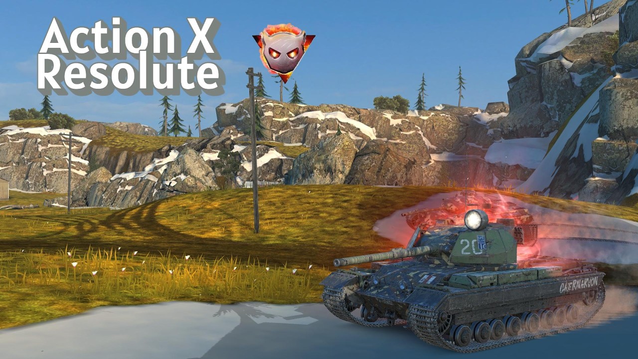 BIG BOSS. Action X Resolute. WoT Blitz