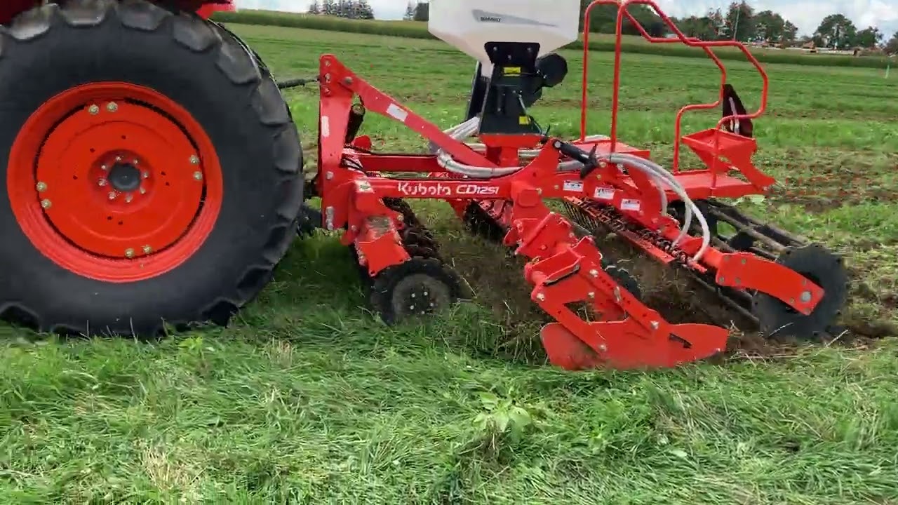 Demonstrație Kubota cu disc compact de mare viteză