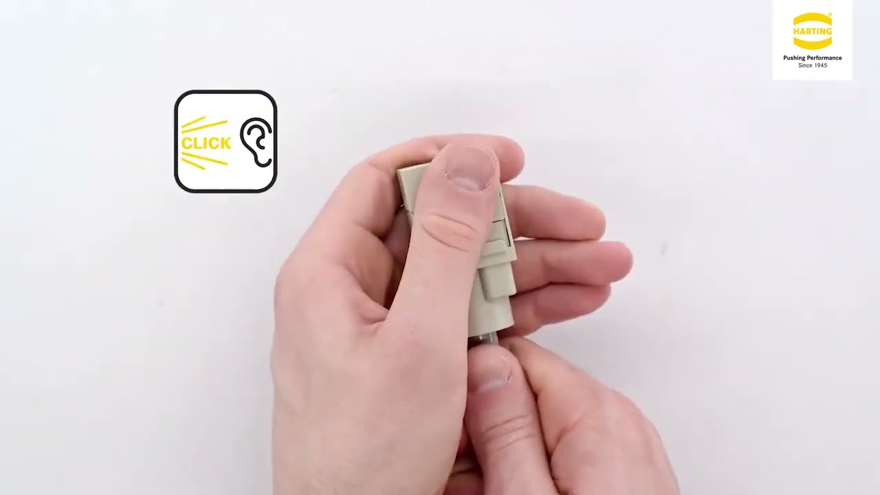 HARTING Han® 200A Module - Assembly and removal instruction