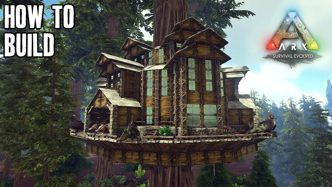 ARK - TreeHouse Base / HOW TO BUILD