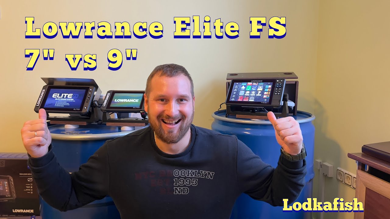 Lowrance Elite 7FS или ELITE 9FS ?  Небольшая разница?
