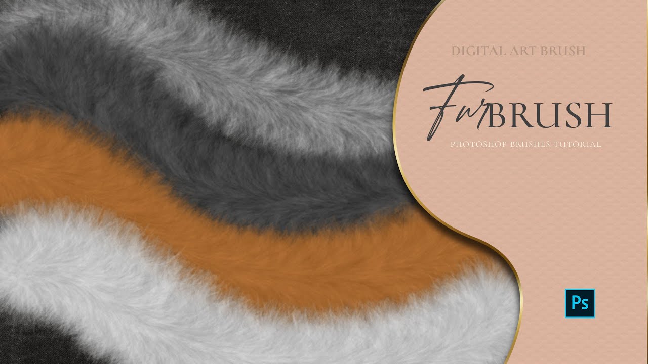 Урок по Photoshop с кистью FUR BRUSH