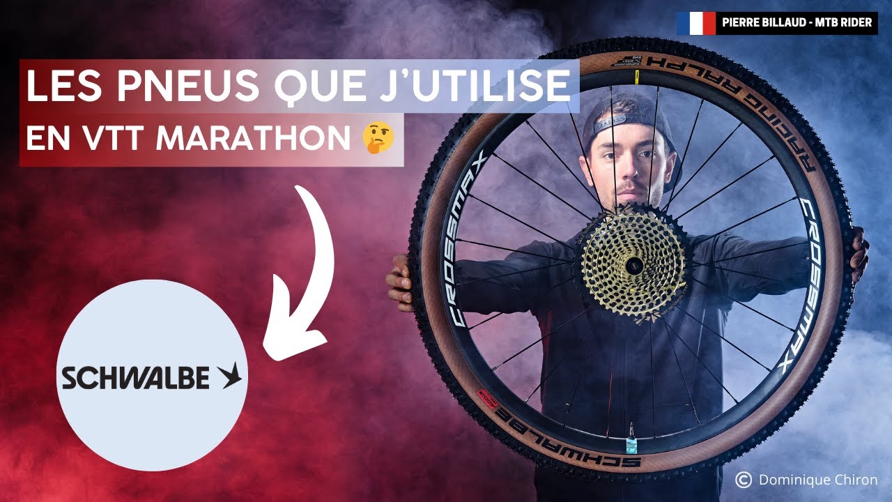 Les pneus que j'utilise en VTT Marathon 🤔