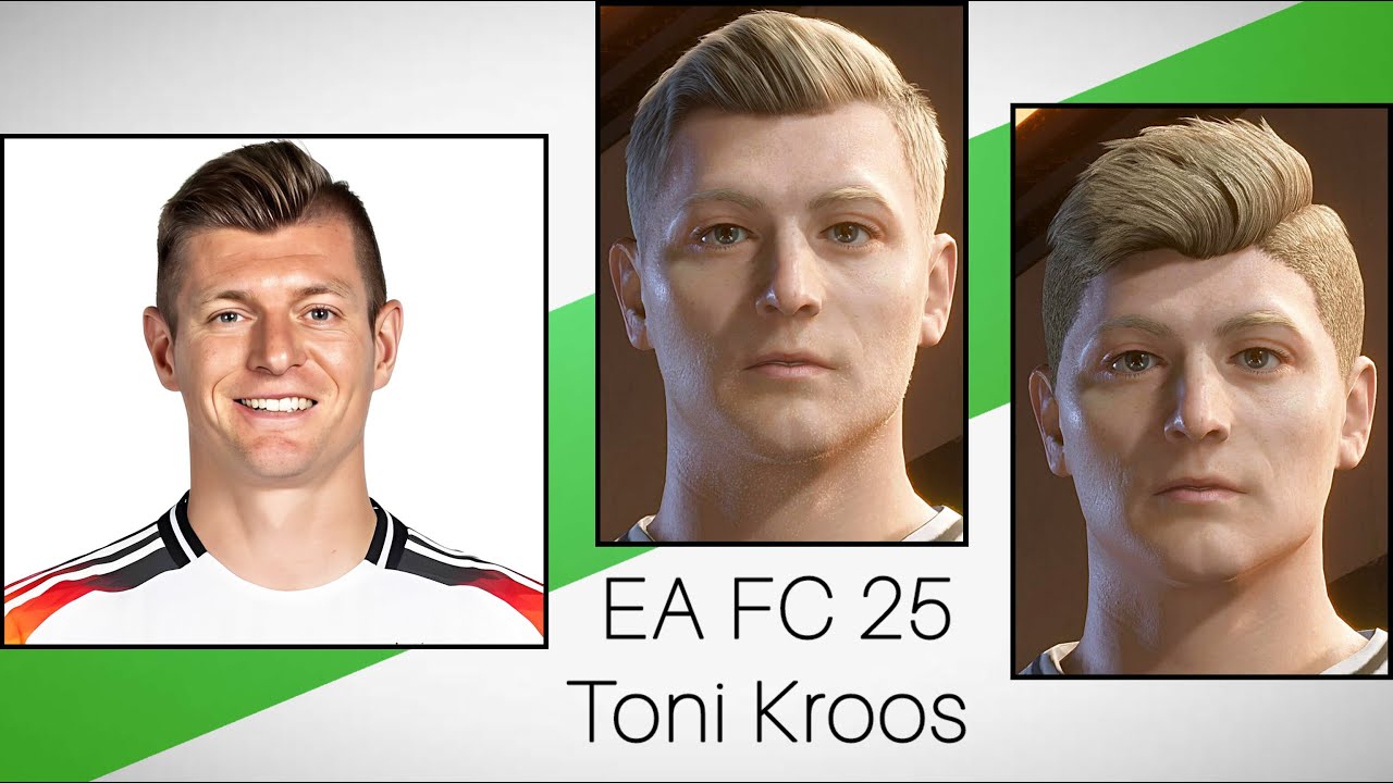 EA FC 25 - Pro Clubs | Toni Kroos | Real Madrid Legend | Face Creation + Stats | ICON