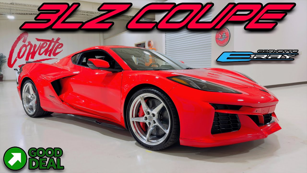 2024 Torch Red C8 E-Ray a FIRST at Corvette World!