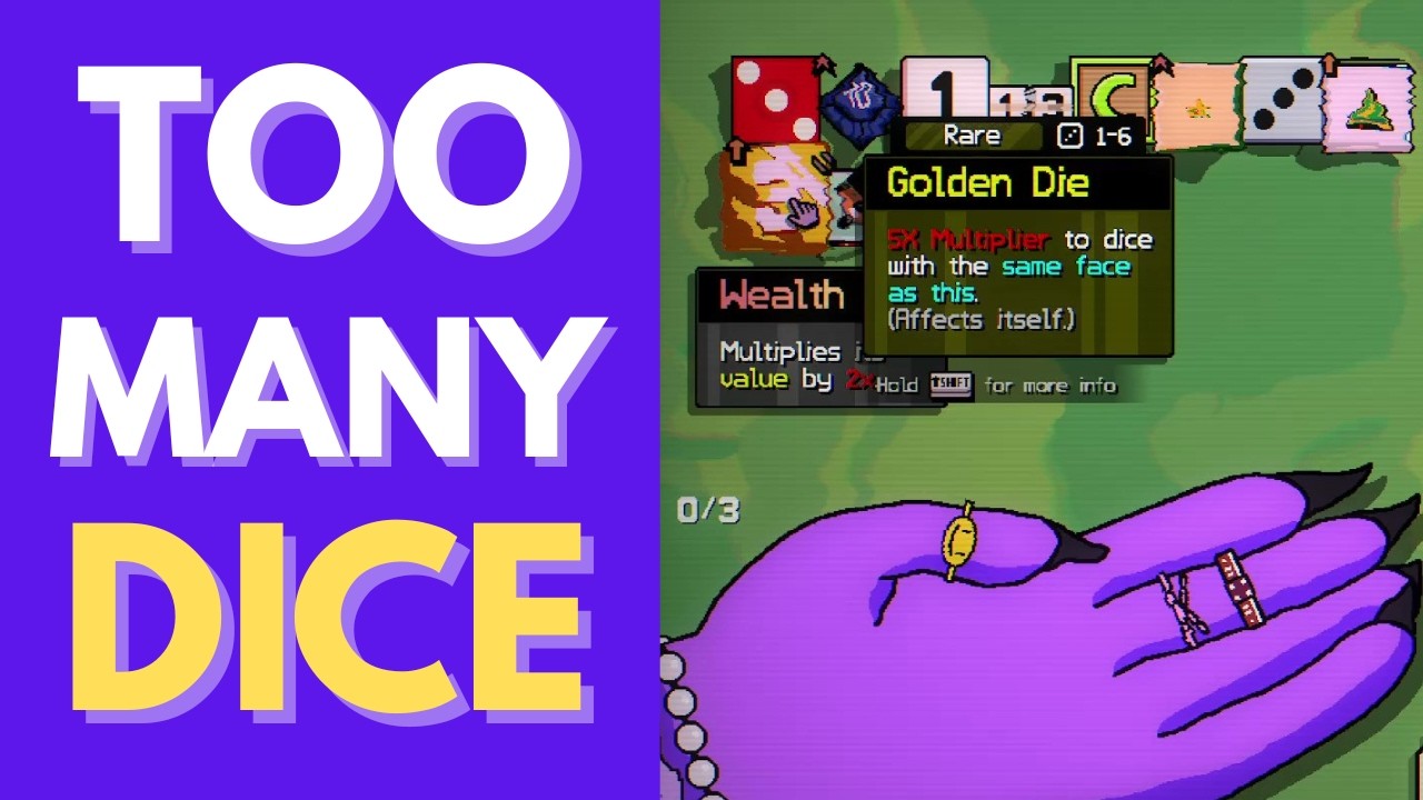 Trying (AND FAILING) New Builds in This Dice Rolling Roguelite (Dice A Million)