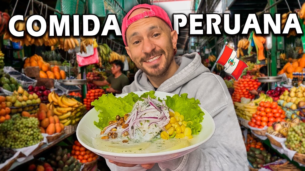 PROBANDO COMIDA PERUANA por PRIMERA VEZ ¿Vale la pena?