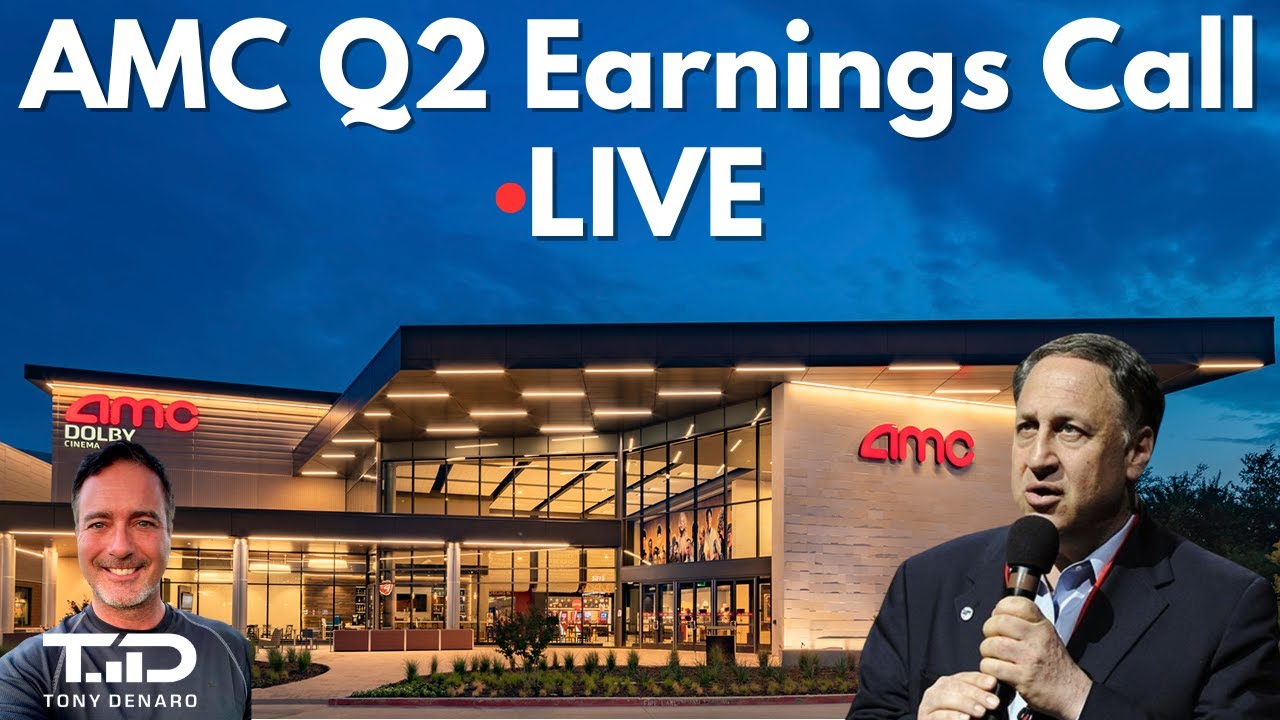 AMC Q2 Earnings🔴 LIVE - AMC Q2 2024 Earnings Call Friday Aug 2nd 4:00PM CST/5:00PM EST