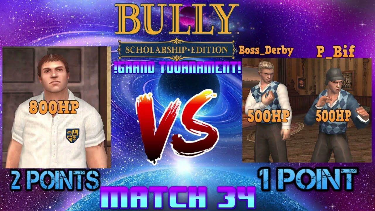 Bully SE: Russell Northrop VS 2x Derby Harrington (Full HD)(Match 34)