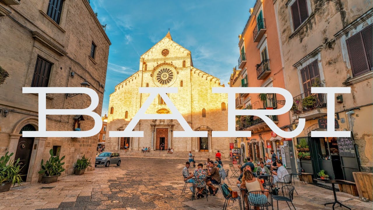Visitando BARI en PUGLIA  capital del tacón de la bota de ITALIA - y aprendiendo sus DIALECTOS