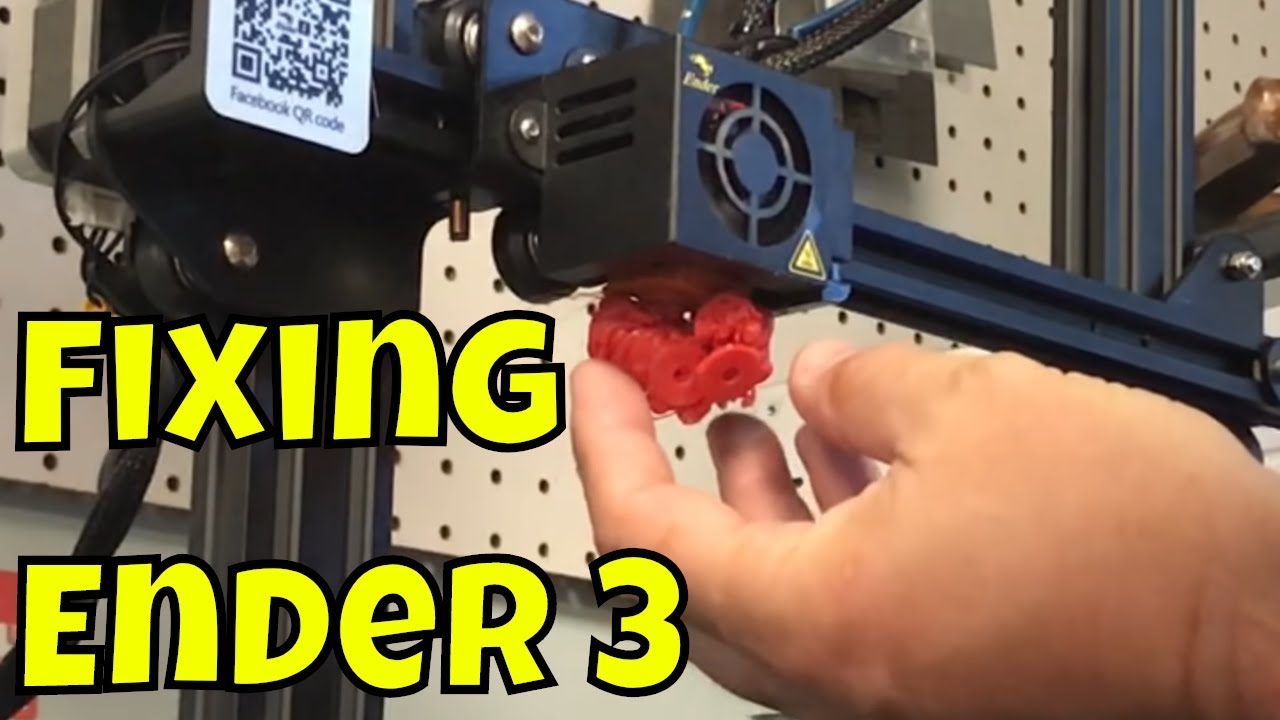 Как устранить слипание нити на 3D-принтере Ender 3