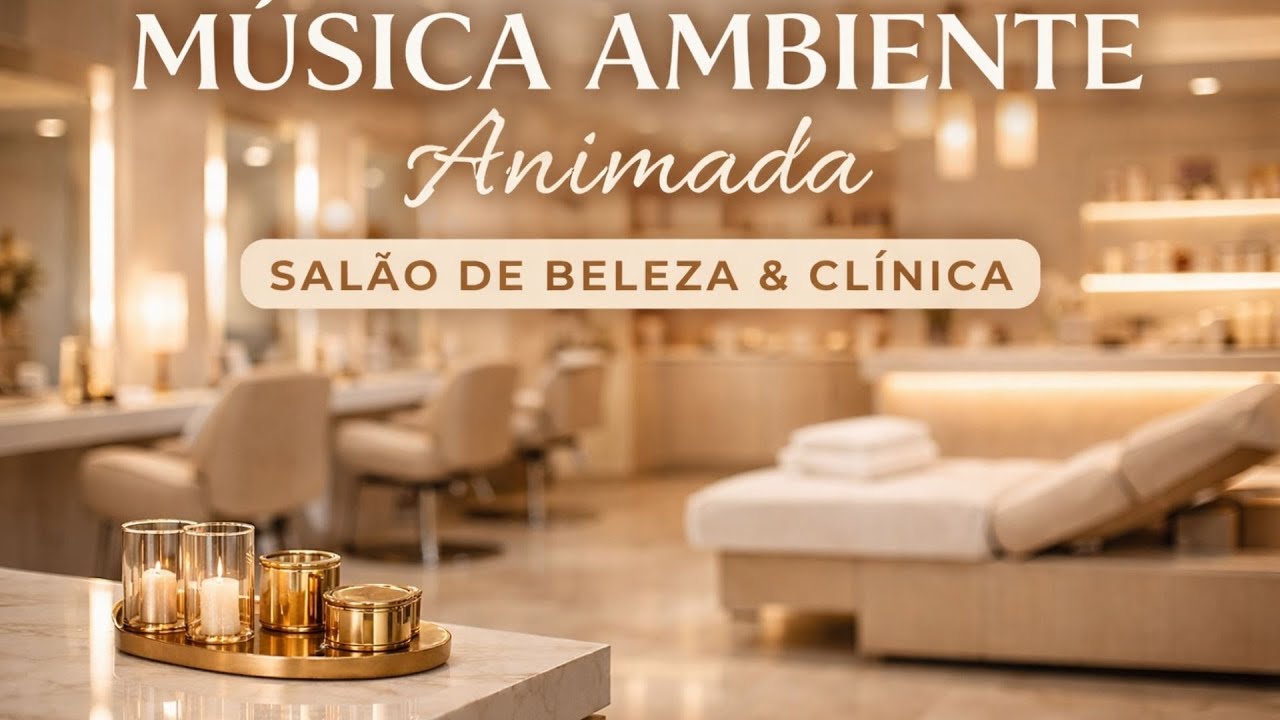 M&uacute;sica Ambiente Animada para Sal&atilde;o de Beleza | Lounge Elegante 1H