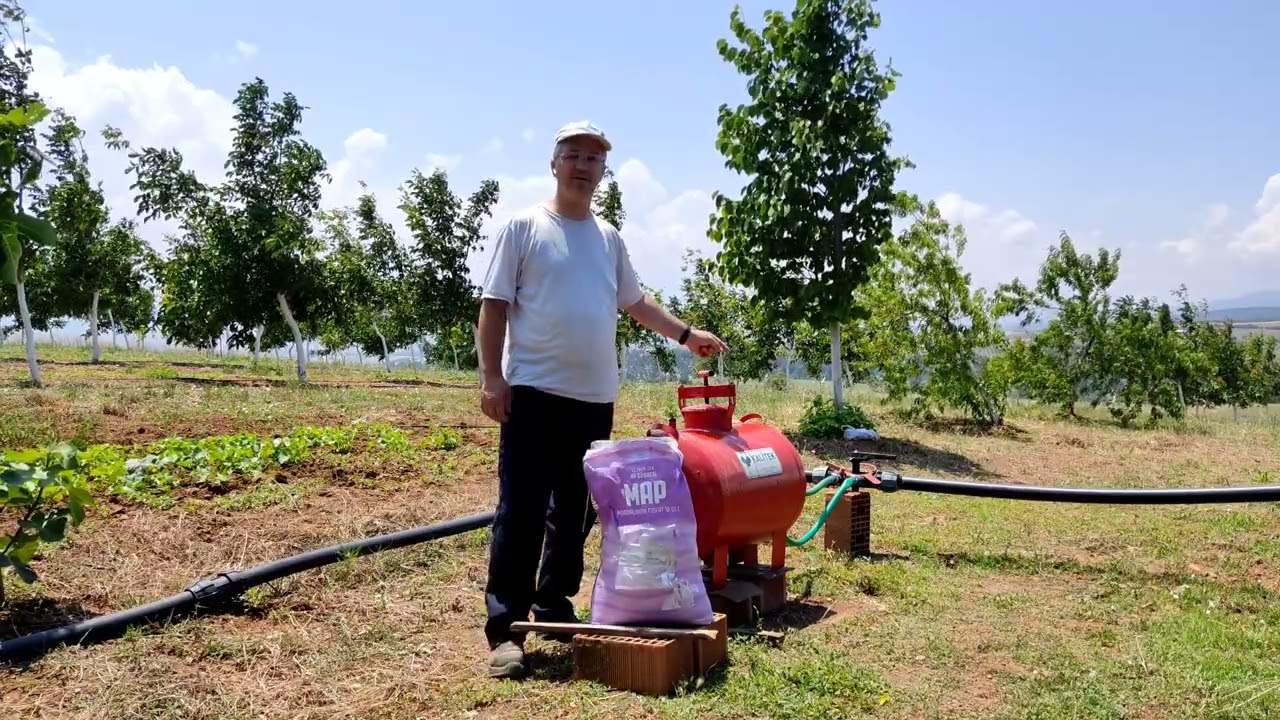 Sezonun Dördüncü Sulama Programı ve Filtre Kontrolü (Ceviz Bahçesinde Tam Sezon Yapılanlar 15)