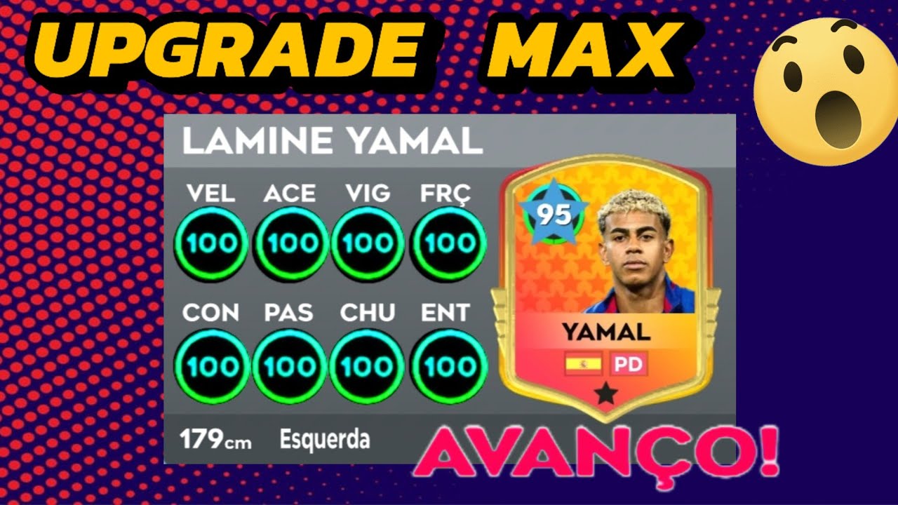 DLS 26 | UPANDO O NOVO  🔥 LAMINE YAMAL 😳👏❤️ FICOU SENSACIONAL NO DLS 26 