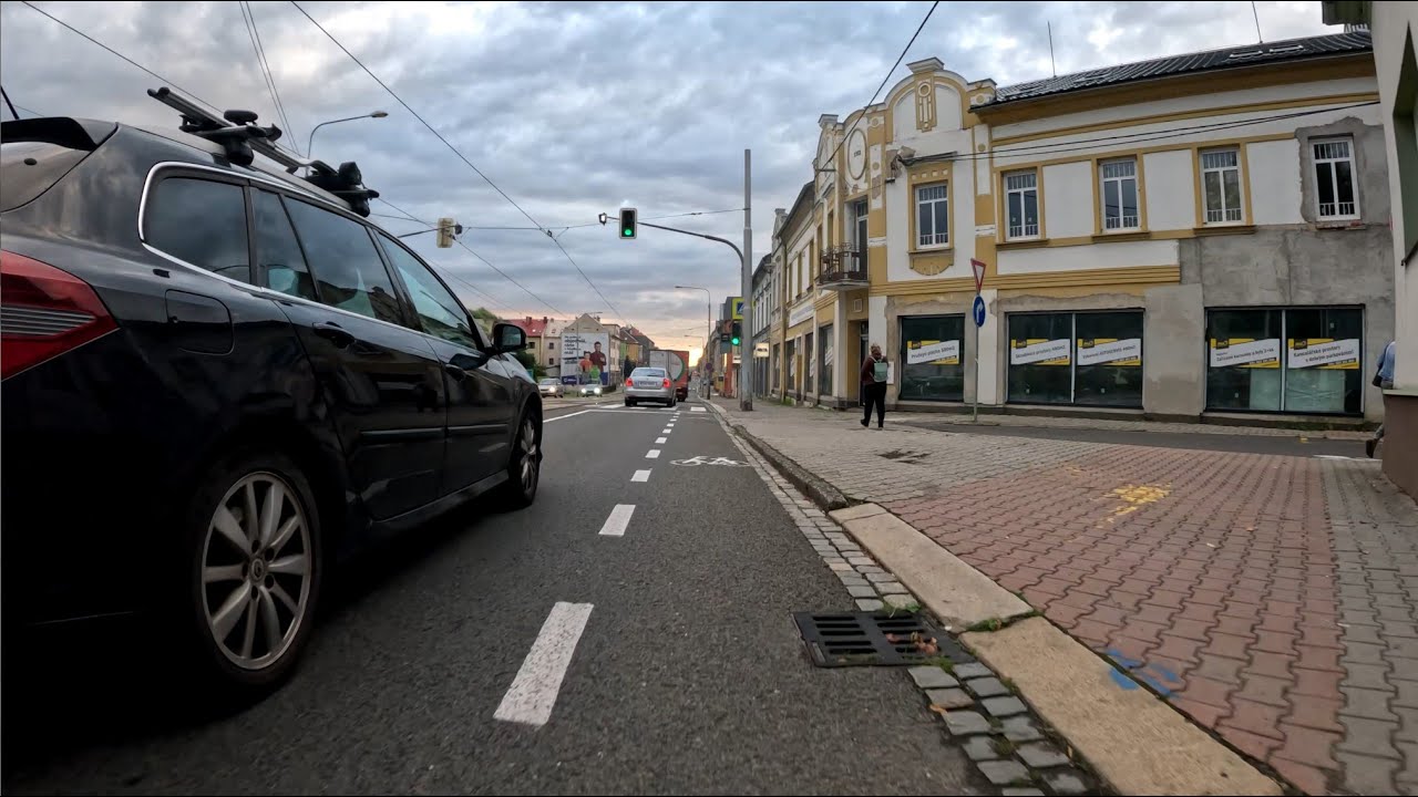 Ranní jízda do práce - celé video - zajímavé momenty v popisku pod videem