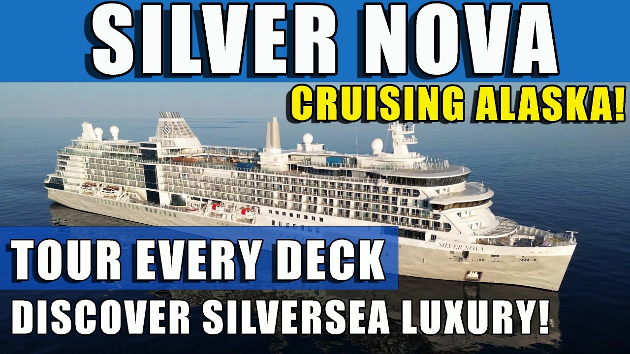 Complete Tour of the Silver Nova by Silversea Cruise Ship in Alaska!