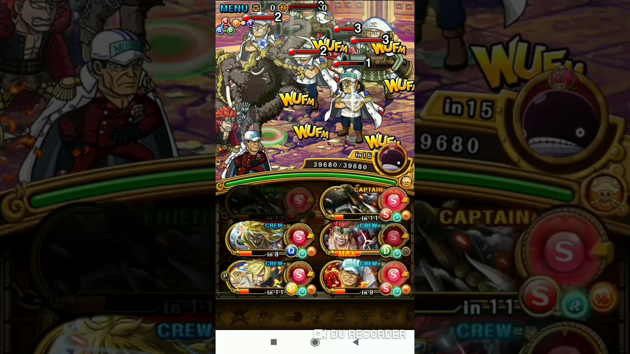 50 stamina coliseum Nekomamushi - double Jack EXP team - optc