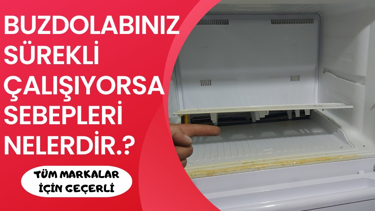 Buzdolabınız sürekli çalışıyor otomatiğe girmiyorsa sebepleri nelerdir.