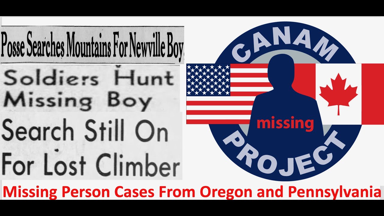 Missing 411- David Paulides Presents Missing Person Cases From Oregon & Pennsylvania