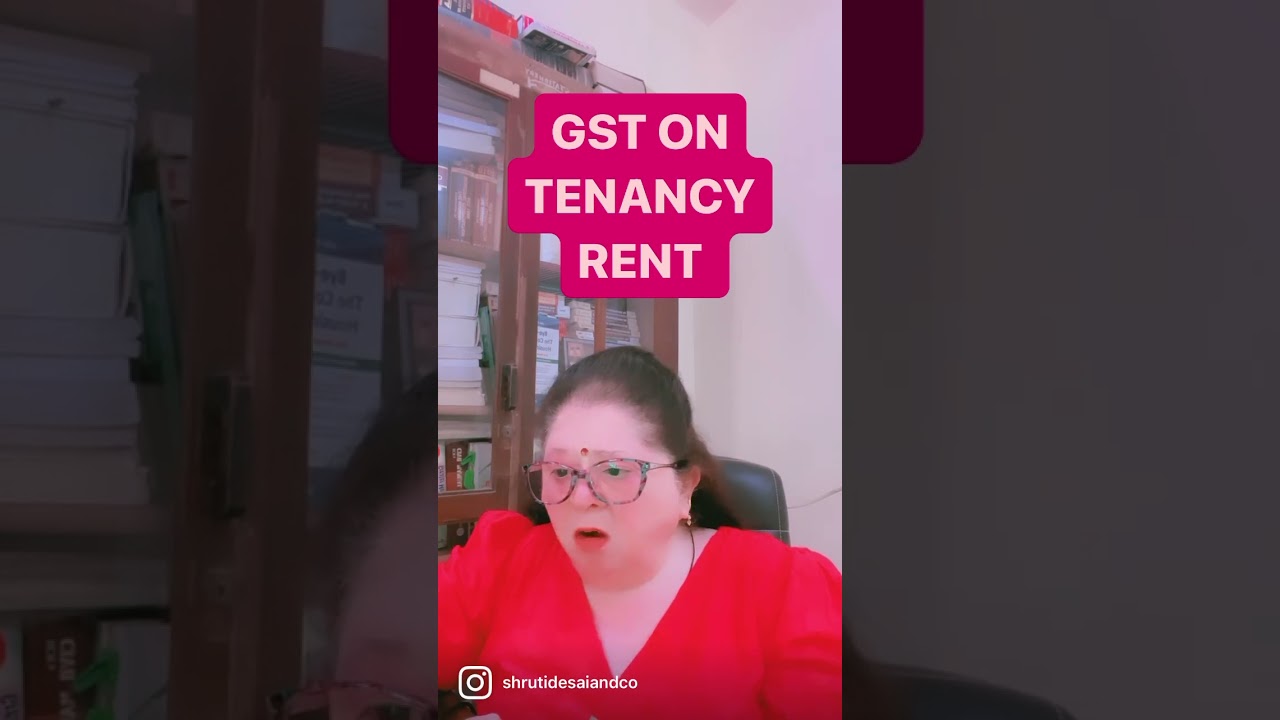 GST on Rent income