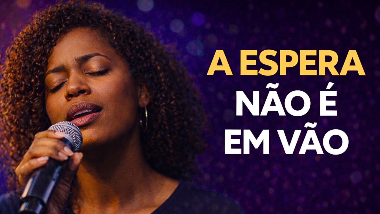 A ESPERA NAO É EM VÃO (Está Vindo Coisa Maior) – Inspiração Vocal Aline Barros – Louvor Gospel