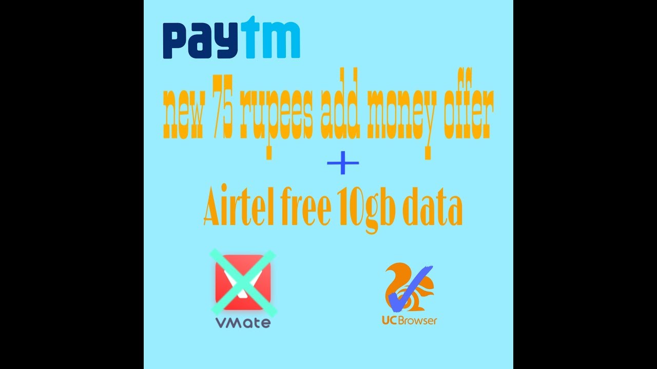 NEW officially Paytm rs 75 add money offer for UC Browser