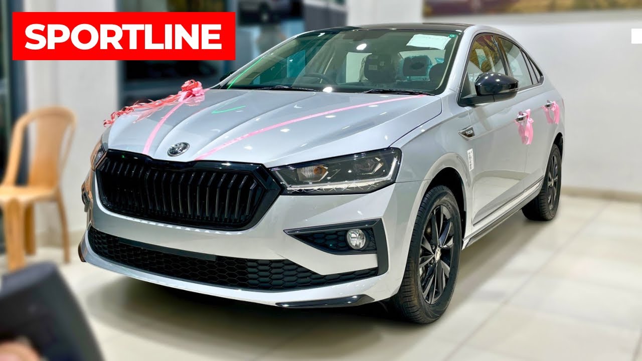 2025 Skoda SLAVIA Sportline😍 With ON ROAD PRICE & MILEAGE✅