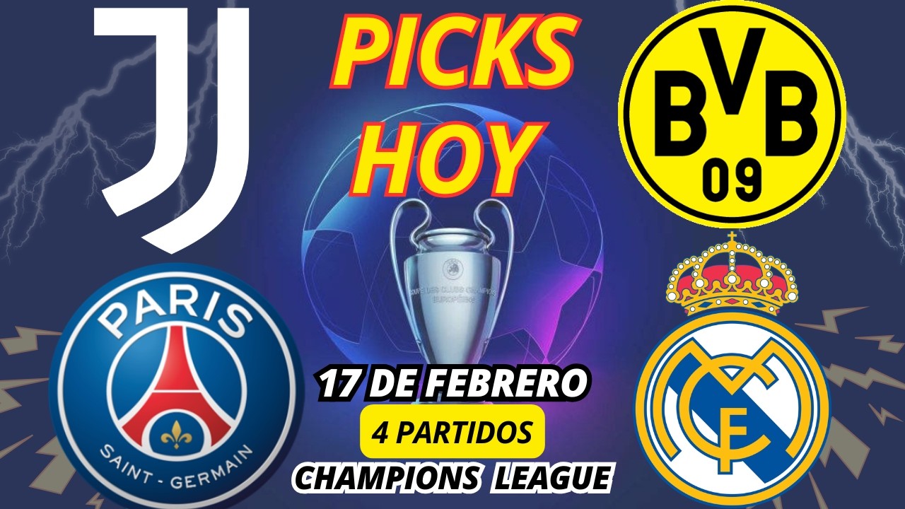 🔥PRONÓSTICOS CHAMPIONS LEAGUE 17 de Febrero 🏆 ¿Venganza del Real Madrid ante Mourinho?