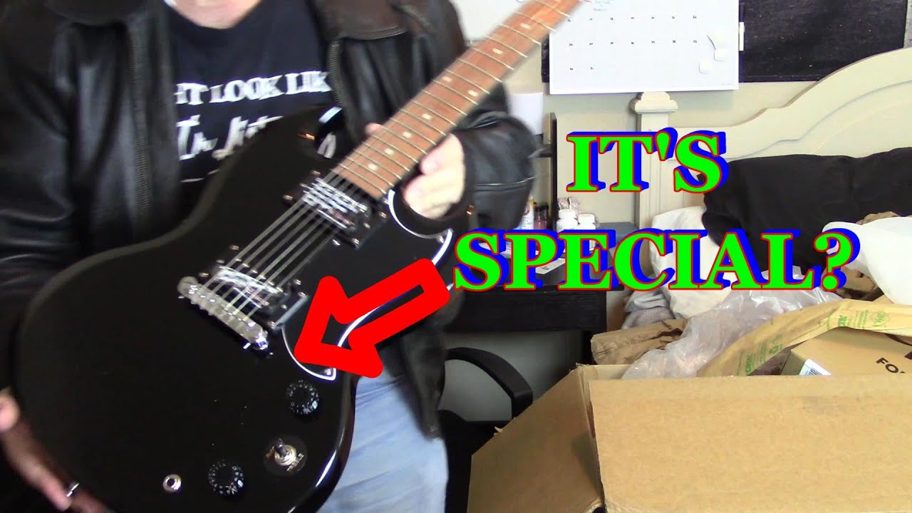 EXCITING UNBOXING & DEMO OF THE EPIPHONE LIMITED EDITION SG SPECIAL 1!