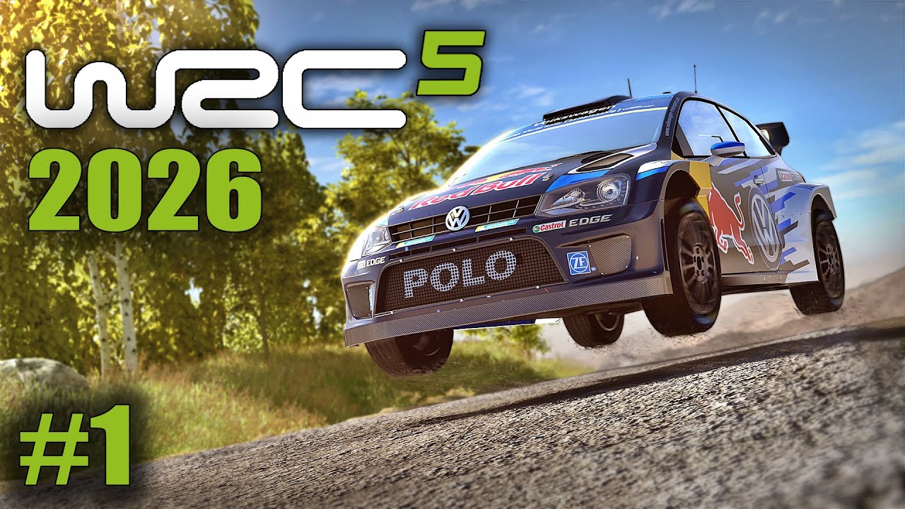 WRC 5 2026 – РАЛЛИ МОНТЕ-КАРЛО WRC ЮНИОР #1 Геймплей PL