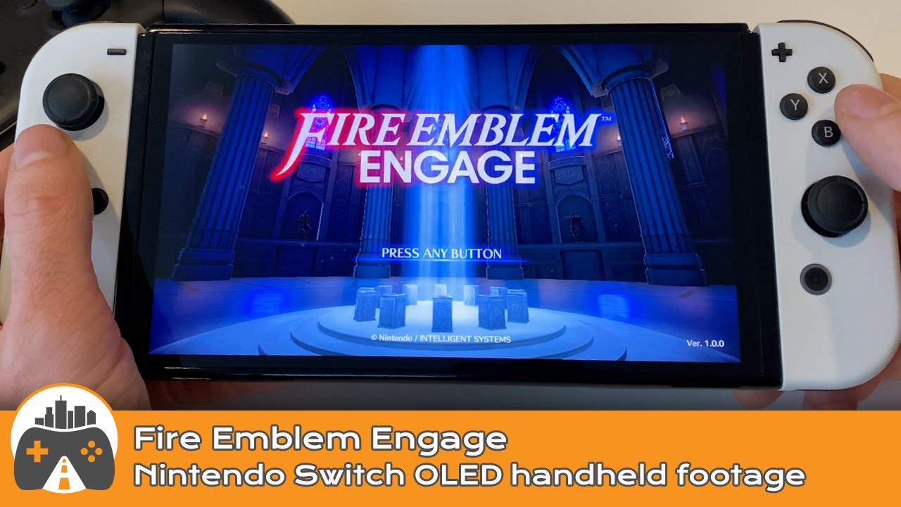 [Fire Emblem Engage] Nintendo Switch OLED handheld footage
