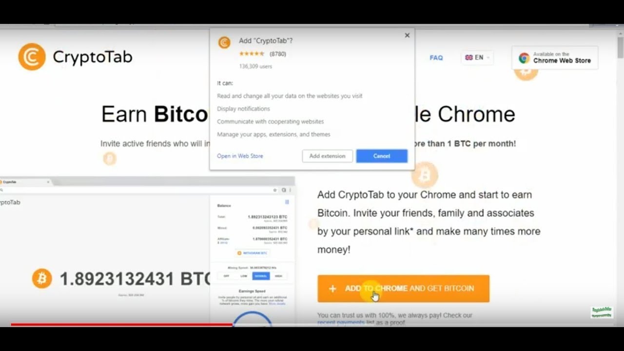 How To Earn Bitcoins Fast And Easy 1 Bitcoin  Cryptotab