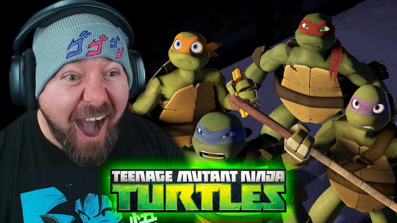 I FINALLY Started TMNT 2012! 🐢 | Episodes 1-2 REACTION