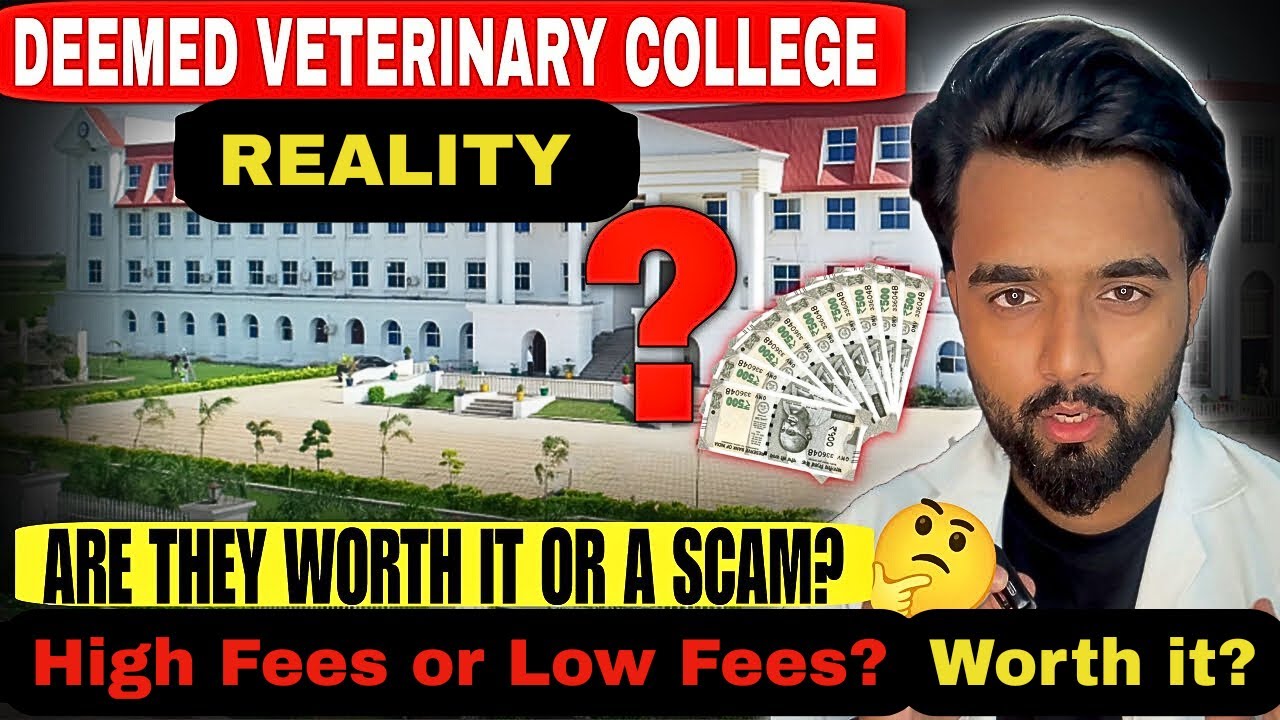 Deemed Private Veterinary Colleges | BVSc Admission 2025 | Veterinary Cutoff 2025