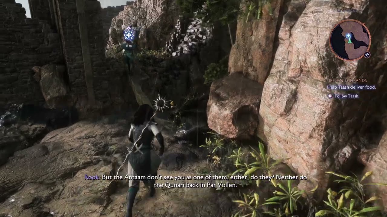 Dragon Age: The Veilguard - Shadow Dragon Mage Rook Tells Taash about growing up in Tevinter