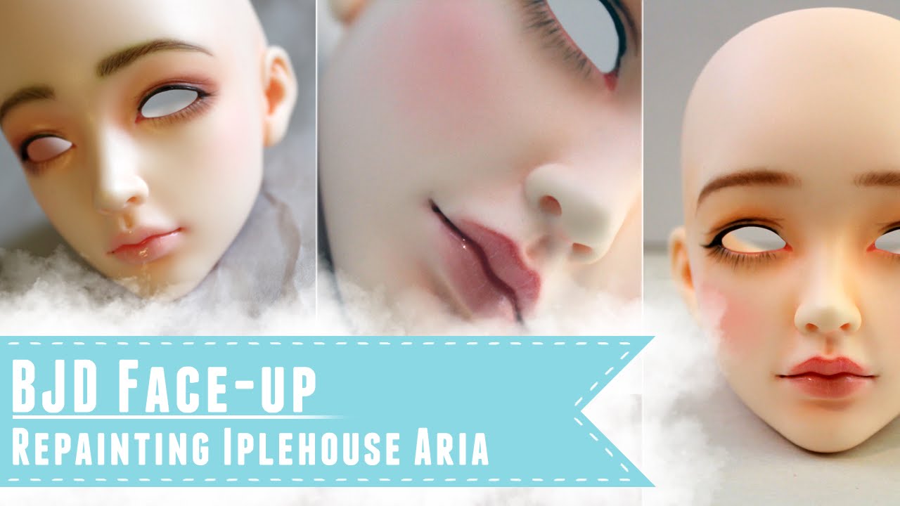 BJD faceup: Repainting Iplehouse Aria