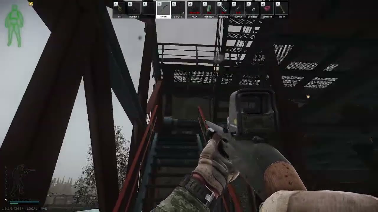 【EFT】アヒル狩り。どこにおるんじゃ。タルコフ