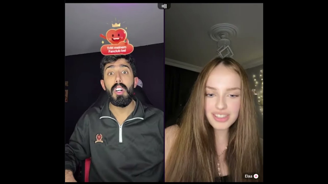 طارق كيست مع ايلا طارق يطلوب من ايلا تغير شعر جديد