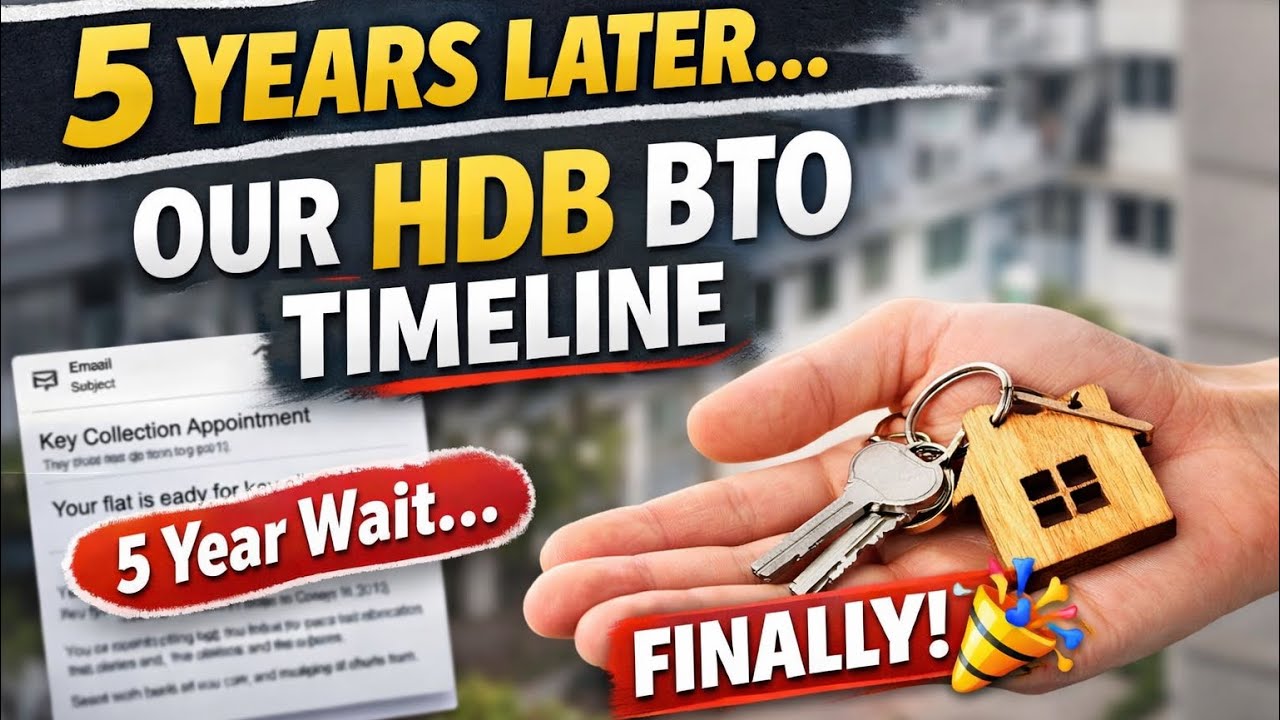 5 Years Later&hellip; Our HDB BTO Timeline (Booking to Keys)